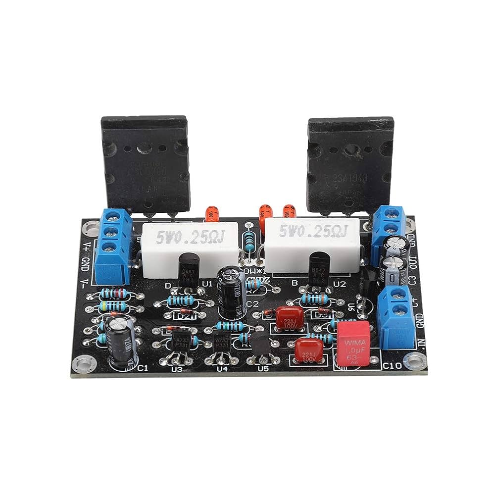 Amazon.com: Digital Amplifier Board,2SC5200+2SA1943 Power